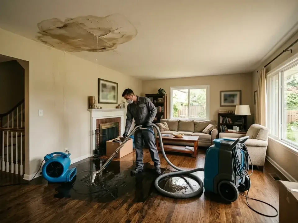 attic-pipe-burst-ceiling-drip-008 — frequently asked questions, Water Damage Restoration & Carpet Care in Kingfisher, OK